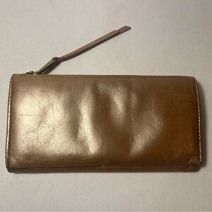HOBO Metallic Gold Wallet